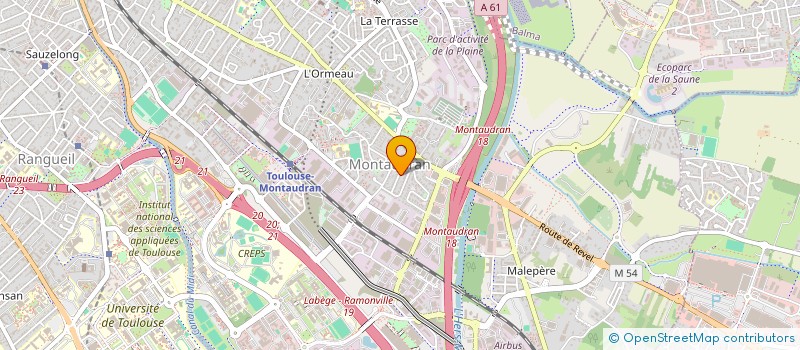 localisation de l'entreprise LES P TITES ECOLIERES à TOULOUSE