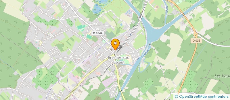 localisation de l'entreprise LES P'TITES FRESNOUILLES  FRESNES-SUR-ESCAUT