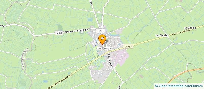 localisation de l'entreprise LES P'TITES FRIPOUILLES à CHALLANS