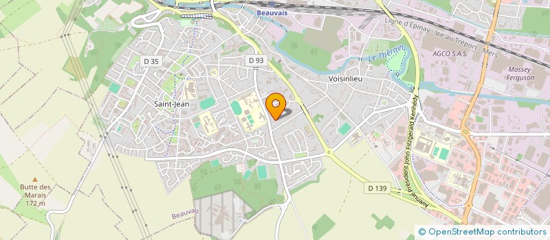 localisation de l'entreprise LES P'TITES FRIPOUILLES  BEAUVAIS