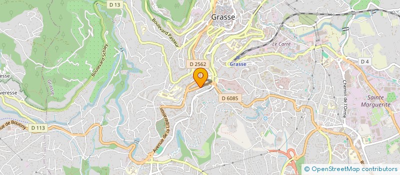 localisation de l'entreprise LES P'TITES FRIPOUILLES DE GRASSE à GRASSE