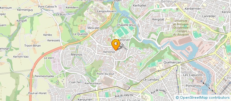 localisation de l'entreprise LES P'TITES HISTOIRES DU GOELAND à BREST