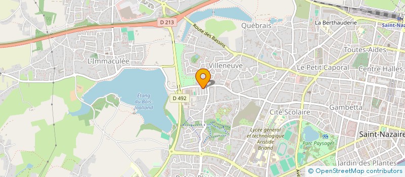 localisation de l'entreprise LES P'TITES NOIX DE COCO à SAINT-NAZAIRE