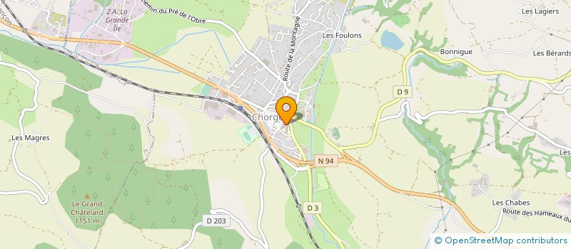 localisation de l'entreprise LES P'TITES PAPOUILLES CRECHE GARDERIE à LA BATIE-NEUVE