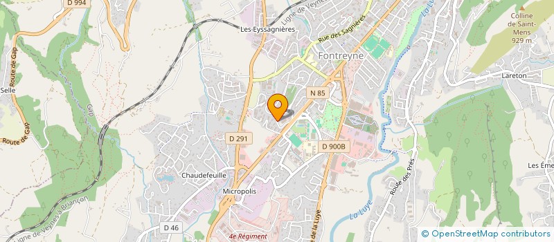 localisation de l'entreprise LES P'TITES RAINETTES  GAP