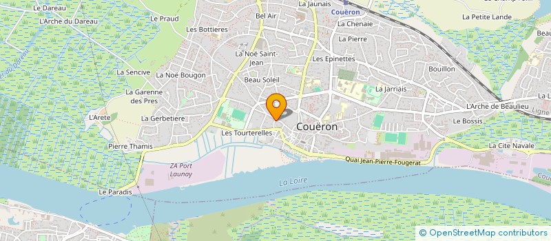 localisation de l'entreprise LES P'TITES SONNERIES à COUERON