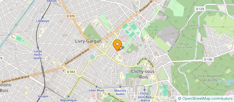 localisation de l'entreprise LES P'TITS ANGES à LIVRY-GARGAN
