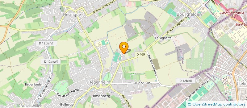 localisation de l'entreprise LES P'TITS ARTISTES  HEGENHEIM