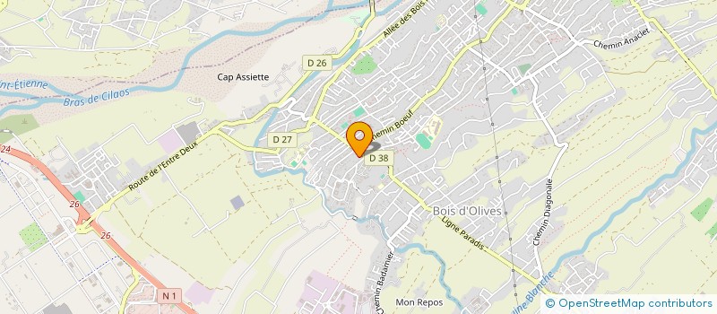 localisation de l'entreprise LES P'TITS ARTISTES 974 à SAINT-PIERRE