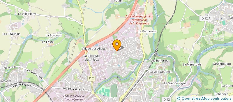 localisation de l'entreprise LES P'TITS BAROUDEURS D'ENTRAMMES à TADEN