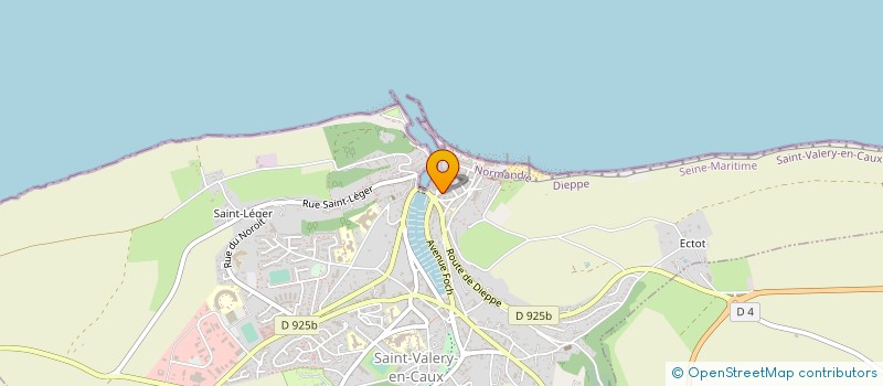 localisation de l'entreprise LES P'TITS BIJOUX  SAINT-VALERY-EN-CAUX