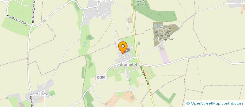 localisation de l'entreprise LES P'TITS BIZOUNOURS  GUEURES