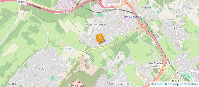 localisation de l'entreprise LES P'TITS BOBO'NHEURS à ECOLE-VALENTIN