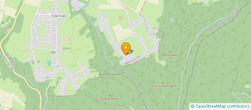 localisation de l'entreprise LES P'TITS BONHEURS  PHALSBOURG