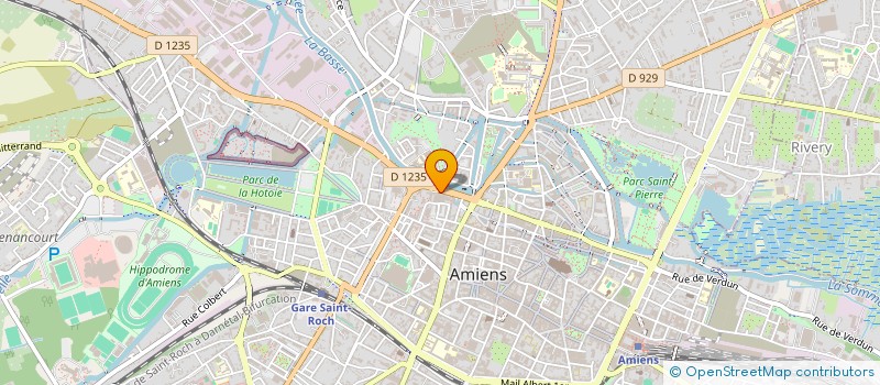 localisation de l'entreprise LES P'TITS BONHEURS EN PICARDIE à AMIENS