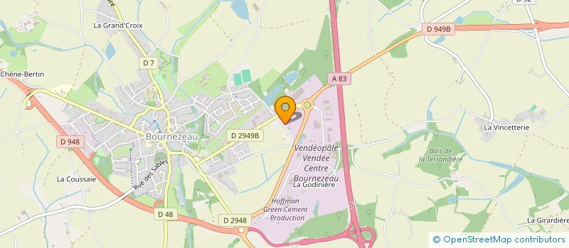 localisation de l'entreprise LES P'TITS BOUTS à BOURNEZEAU