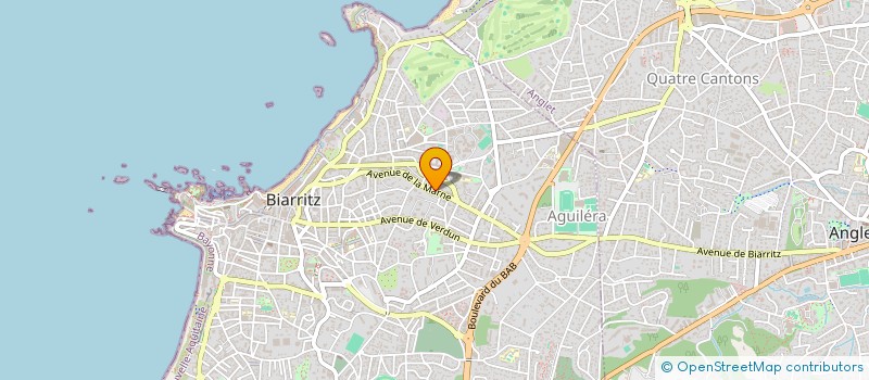 localisation de l'entreprise LES P'TITS BOUTS à BIARRITZ