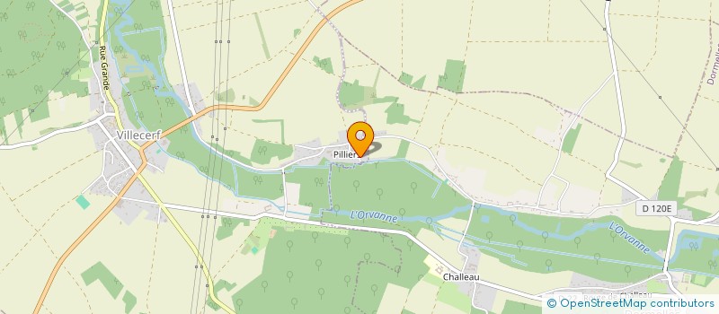 localisation de l'entreprise LES P'TITS BOUTS CISA  VILLECERF