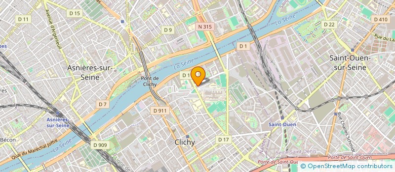 localisation de l'entreprise LES P'TITS BRICOLEURS à CLICHY
