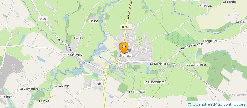 localisation de l'entreprise LES P'TITS COEURS DU BOCAGE à PALLUAU