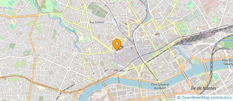 localisation de l'entreprise LES P'TITS COQUINS à NANTES