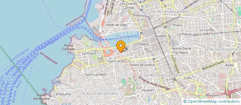 localisation de l'entreprise LES P'TITS DES LICES à MARSEILLE