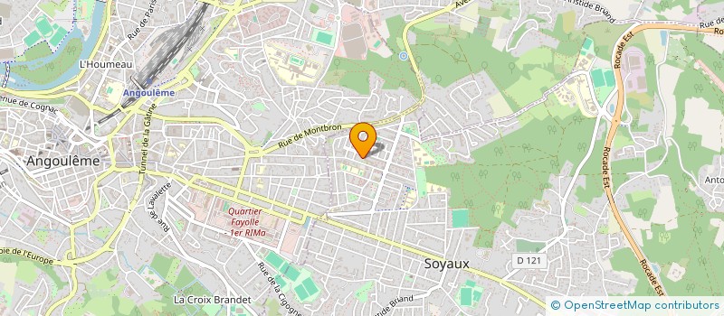 localisation de l'entreprise LES P'TITS DINO  SOYAUX