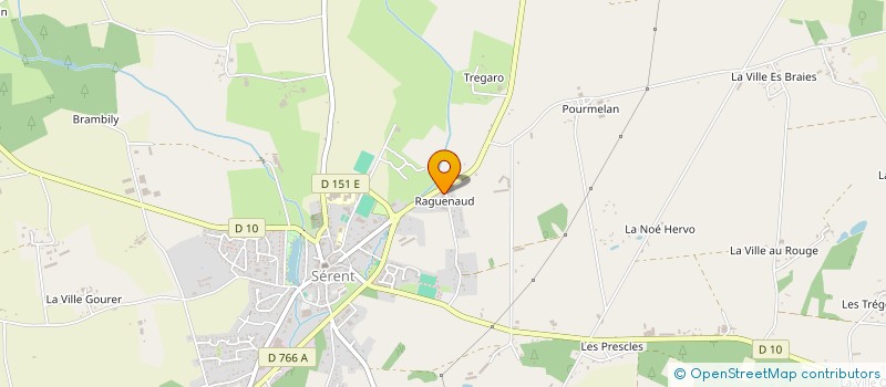 localisation de l'entreprise LES P'TITS DOLOMMES  SERENT