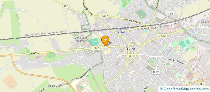 localisation de l'entreprise LES P'TITS DOUDOUS D'YVETOT à YVETOT