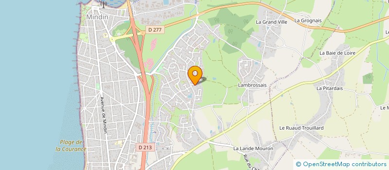localisation de l'entreprise LES P'TITS DOUDOUS DE JADE à SAINT-BREVIN-LES-PINS