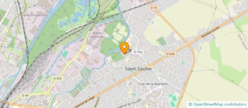 localisation de l'entreprise LES P'TITS DOUDOUS DE SAINT-SAULVE  SAINT-SAULVE