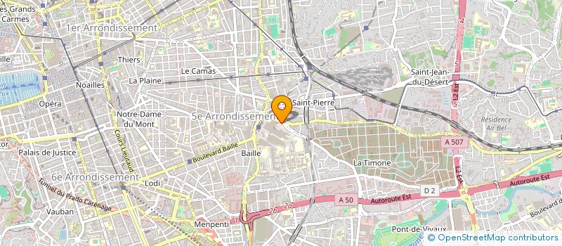 localisation de l'entreprise LES P'TITS DOUDOUS DE TIMONE CONCEPTION à MARSEILLE