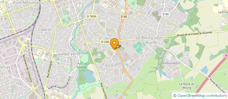 localisation de l'entreprise LES P'TITS DOUDOUS L'YON à LA ROCHE-SUR-YON