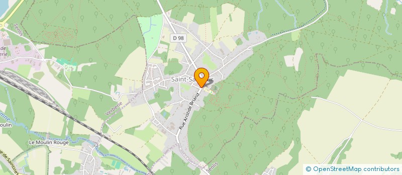 localisation de l'entreprise LES P'TITS ECOLIERS  SAINT-SAUVEUR