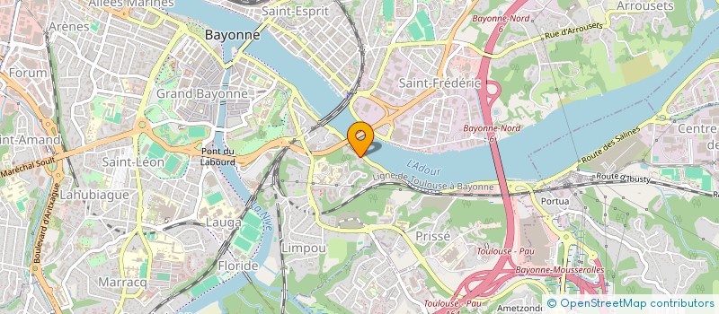 localisation de l'entreprise LES P'TITS ECOLOS EN HERBE à BAYONNE