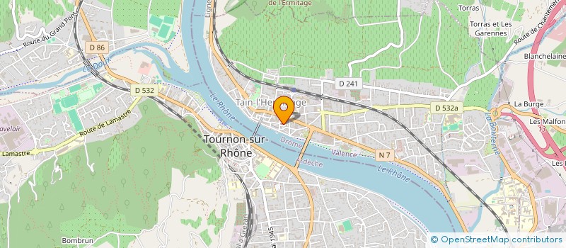 localisation de l'entreprise LES P'TITS EROMAINS  EROME