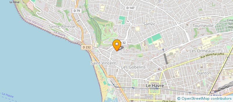 localisation de l'entreprise LES P'TITS EXPLORATEURS à LE HAVRE