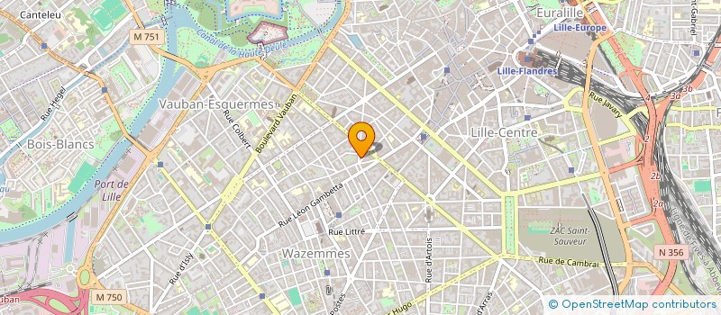localisation de l'entreprise LES P'TITS FELINS D'ANA à LILLE