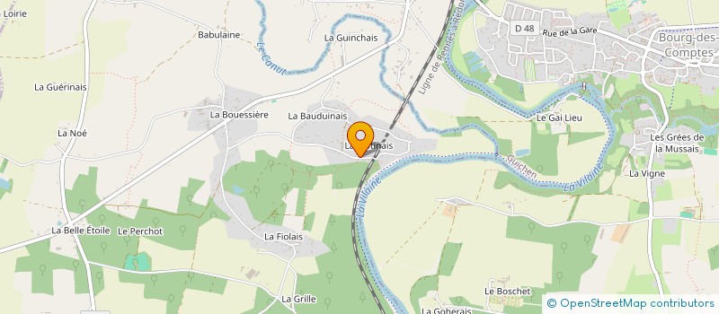 localisation de l'entreprise LES P'TITS FRERES DES CRUCIFERES  SAINT-SENOUX