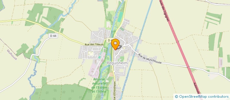 localisation de l'entreprise LES P'TITS GARS D'SACHA  REGUISHEIM