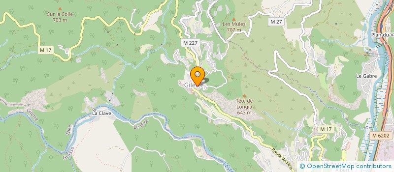 localisation de l'entreprise LES P'TITS GILETTOIS  GILETTE