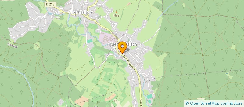 localisation de l'entreprise LES P'TITS GNOMES DE LA HASEL  NIEDERHASLACH