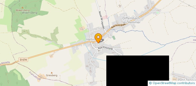 localisation de l'entreprise LES P'TITS HELLI-DIFF  HELLIMER