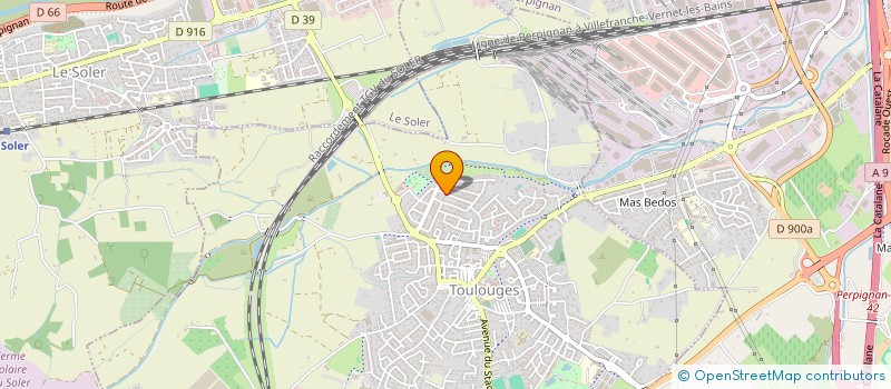 localisation de l'entreprise LES P'TITS HEROS DU SED à TOULOUGES