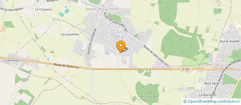 localisation de l'entreprise LES P'TITS HOMMES VERTS  SEVRES-ANXAUMONT