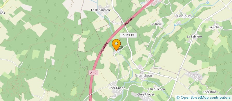 localisation de l'entreprise LES P'TITS JEAN  GRANDJEAN