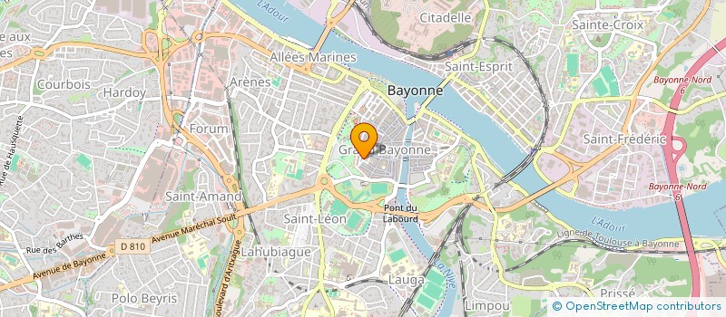 localisation de l'entreprise LES P'TITS KAIOUX à BAYONNE