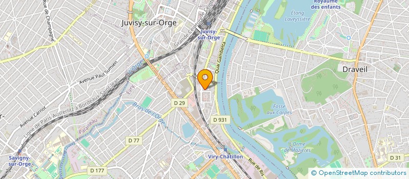 localisation de l'entreprise LES P'TITS LONY DE RIS  RIS-ORANGIS