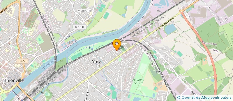 localisation de l'entreprise LES P'TITS LOU à YUTZ