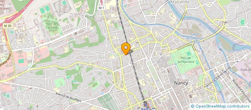 localisation de l'entreprise LES P'TITS LOULOUS  NANCY